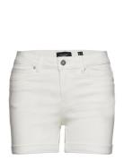 Vmluna Mr Fold Shorts Mix Ga Noos Bottoms Shorts Denim Shorts White Vero Moda