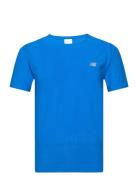 Jacquard T-Shirt Sport T-Kortærmet Skjorte Blue New Balance