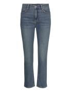 High-Rise Straight Ankle Jean Bottoms Jeans Straight-regular Blue Lauren Ralph Lauren