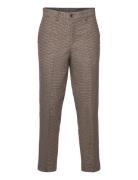 Slhslimtapedan Flannel Trouser O Bottoms Trousers Formal Beige Selected Homme