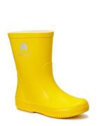 Basic Wellies -Solid Shoes Rubberboots High Rubberboots Yellow CeLaVi