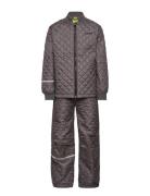 Basic Thermal Set -Solid Outerwear Thermo Outerwear Thermo Sets Grey CeLaVi