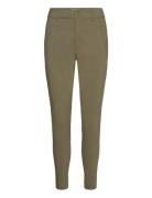 Tba Bottoms Trousers Slim Fit Trousers Green FREE/QUENT