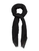 Asta Povi Scarf Accessories Scarves Lightweight Scarves Black Becksöndergaard