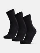 Tennis Crew Socks 3-Pack Sport Socks Regular Socks Black Danish Endurance