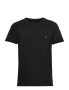 Kolding Organic Tee S/S Tops T-Kortærmet Skjorte Black Clean Cut Copenhagen