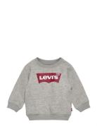 Levi's® Batwing Crewneck Sweatshirt Tops Sweatshirts & Hoodies Sweatshirts Grey Levi's