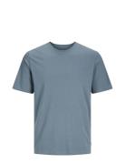 Jjeorganic Basic Tee Ss O-Neck Noos Tops T-Kortærmet Skjorte Blue Jack & J S