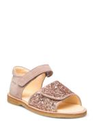 Sandals - Flat - Open Toe - Clo Shoes Summer Shoes Sandals Pink ANGULUS