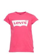 Levi's® Short Sleeve Batwing Tee Tops T-Kortærmet Skjorte Pink Levi's