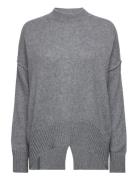 Pandora - Basic Lamb Tops Knitwear Jumpers Grey Day Birger Et Mikkelsen