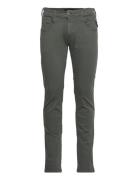 Anbass Trousers Slim Hyperflex Colour Xlite Bottoms Jeans Slim Green Replay