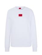 Nakira_Redlabel Tops Sweatshirts & Hoodies Sweatshirts White HUGO