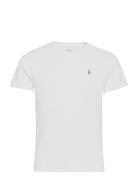 Cotton Jersey Crewneck Tee Tops T-Kortærmet Skjorte White Ralph Lauren Kids