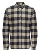 Onsgudmund Ls Checked Shirt Tops Shirts Casual Multi/patterned ONLY & SONS