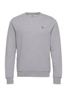 Hackett Ldn Logo Crw Designers Sweatshirts & Hoodies Sweatshirts Grey Hackett London