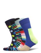 4-Pack New Classic Socks Gift Set Lingerie Socks Regular Socks Multi/patterned Happy Socks