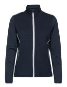 Lds Scramble Fullzip Fleece Sport Sweatshirts & Hoodies Fleeces & Midlayers Navy Abacus
