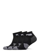 Puma Essential 1/4 Cut 3 Pair Pack Sport Socks Footies-ankle Socks Black PUMA Golf