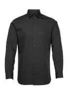 Slhslimethan Shirt Ls Classic Noos Tops Shirts Business Black Selected Homme