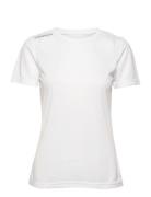 Women Core Functional T-Shirt S/S Sport T-shirts & Tops Short-sleeved White Newline