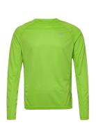Men Core Running T-Shirt L/S Sport T-Langærmet Skjorte Green Newline