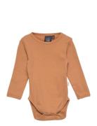 Nevadasb Bodystocking Bodies Long-sleeved Brown Sofie Schnoor Baby And Kids