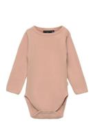 Nevadasb Bodystocking Bodies Long-sleeved Pink Sofie Schnoor Baby And Kids