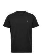 Basic Organic Tee Tops T-Kortærmet Skjorte Black Clean Cut Copenhagen