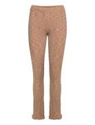Dahlia Knit Trouser 22-01 Bottoms Trousers Flared Multi/patterned HOLZWEILER