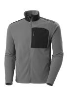 Daybreaker Block Jacket Sport Sweatshirts & Hoodies Fleeces & Midlayers Grey Helly Hansen