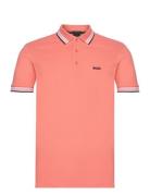 Paddy Sport Polos Short-sleeved Coral BOSS