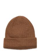 Nmngerson Knit Hat Au Lil Accessories Headwear Hats Beanie Brown Lil'Atelier