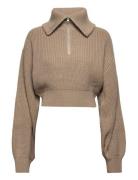 Pullover Tops Knitwear Jumpers Brown Barbara Kristoffersen By Rosemunde