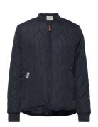 Piper W Quilted Jacket Quiltet Jakke Navy Weather Report