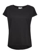 Vidreamers New Pure T-Shirt-Noos Tops T-shirts & Tops Short-sleeved Black Vila