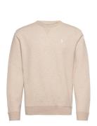 30/1 Double Knt Cvc-Lsl-Knt Tops Sweatshirts & Hoodies Sweatshirts Beige Polo Ralph Lauren