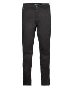 Benni Trousers Regular Hyperchino Color Xlite Bottoms Trousers Chinos Black Replay