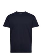 Slhaspen Ss O-Neck Tee Noos Tops T-Kortærmet Skjorte Navy Selected Homme