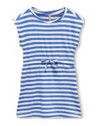 Kmgmay S/S Dress Jrs Dresses & Skirts Dresses Casual Dresses Short-sleeved Casual Dresses Blue Kids Only