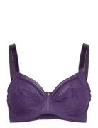 Fusion Uw Full Cup Side Support Bra Lingerie Bras & Tops Full Cup Bras Purple Fantasie