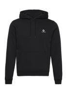 Standard Fit Left Chest Star Chev Emb Hoodie Bb Sport Sweatshirts & Hoodies Hoodies Black Converse