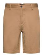 Milano Twill Shorts Bottoms Shorts Chinos Shorts Beige Clean Cut Copenhagen