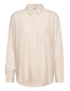 Onltokyo L/S Linen Blend Shirt Pnt Noos Tops Shirts Long-sleeved Cream ONLY