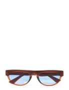 Jake Accessories Sunglasses D-frame- Wayfarer Sunglasses Brown A.Kjærbede