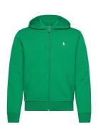 30/1 Double Knt Cvc-Lsl-Knt Tops Sweatshirts & Hoodies Hoodies Green Polo Ralph Lauren