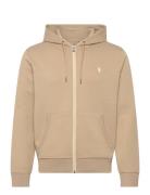 Double-Knit Full-Zip Hoodie Tops Sweatshirts & Hoodies Hoodies Khaki Green Polo Ralph Lauren