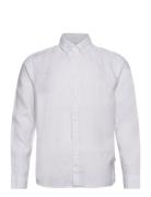 Kristian Linen B.d. Shirt Tops Shirts Casual White Les Deux