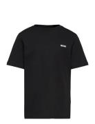 Short Sleeves Tee-Shirt Tops T-Kortærmet Skjorte Black BOSS