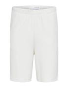 Slhloose-Plisse Shorts Ex Bottoms Shorts Chinos Shorts White Selected Homme